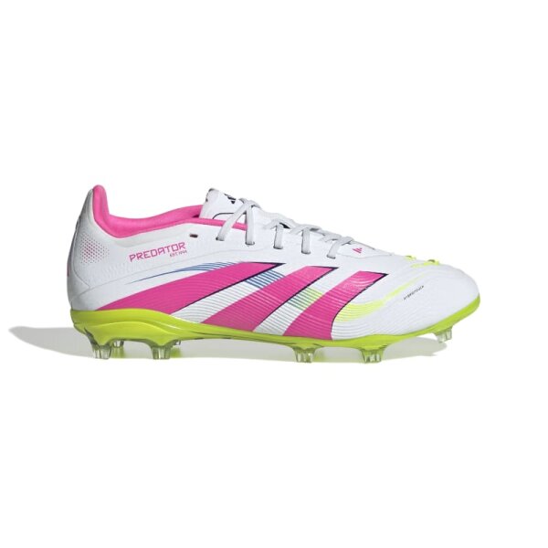 adidas Predator Elite FG Kinderfußballschuh weiß/pink 37 1/3