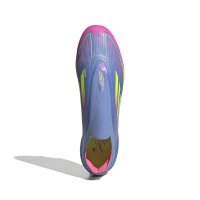 adidas F50 Elite Laceless FG Fußballschuh blau/pink 42