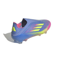 adidas F50 Elite Laceless FG Fußballschuh blau/pink 42