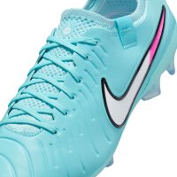 Nike Tiempo Legend 10 Elite FG Fußballschuh hellblau/weiß 45
