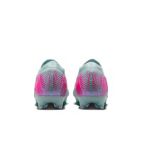 Nike Mercurial Air Zoom Vapor 16 Elite FG Fußballschuh hellblau/pink 46