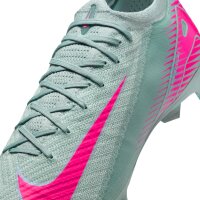 Nike Mercurial Air Zoom Vapor 16 Elite FG Fußballschuh hellblau/pink 46