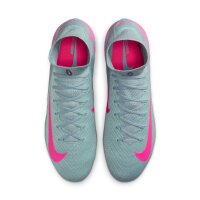 Nike Mercurial Air Zoom Superfly 10 Elite FG Fußballschuh hellblau/pink