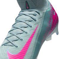 Nike Mercurial Air Zoom Superfly 10 Elite FG Fußballschuh hellblau/pink