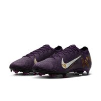 Nike Mercurial Air Zoom Vapor 16 Elite Mbappe FG Fußballschuh violett/gold 42