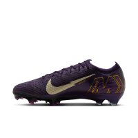 Nike Mercurial Air Zoom Vapor 16 Elite Mbappe FG Fußballschuh violett/gold 42