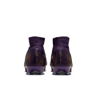 Nike Mercurial Air Zoom Superfly 10 Elite Mbappe FG Fußballschuh violett/gold 40