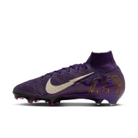 Nike Mercurial Air Zoom Superfly 10 Elite Mbappe FG Fußballschuh violett/gold 42,5