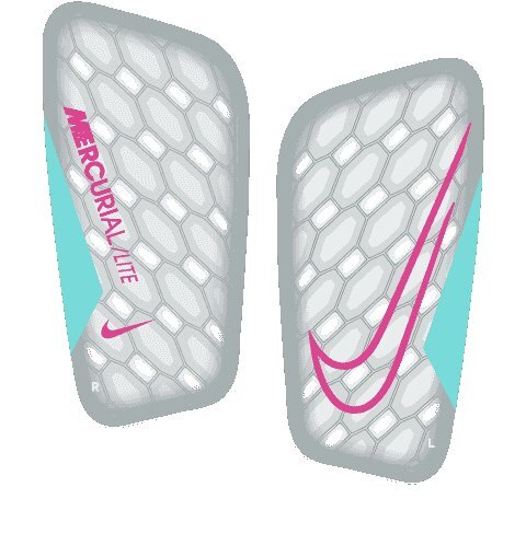 Nike Mercurial Lite Schienbeinschoner blau/pink S