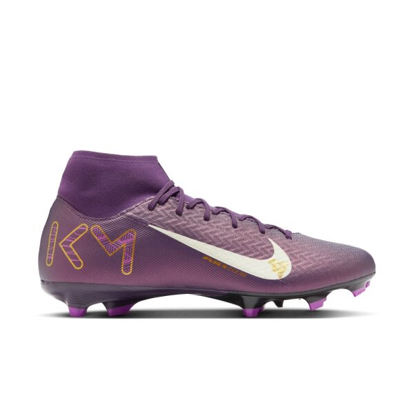 Nike Mercurial Air Zoom Superfly 10 Academy Mbappe FG Fußballschuh violett/gold 39