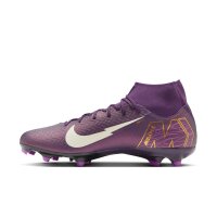 Nike Mercurial Air Zoom Superfly 10 Academy Mbappe FG Fußballschuh violett/gold 39