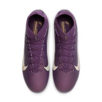 Nike Mercurial Air Zoom Superfly 10 Academy Mbappe FG Fußballschuh violett/gold 41