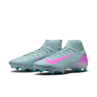 Nike Mercurial Air Zoom Superfly 10 Academy FG Fußballschuh hellblau/pink