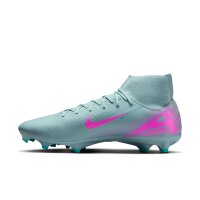 Nike Mercurial Air Zoom Superfly 10 Academy FG Fußballschuh hellblau/pink 39