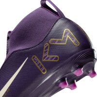 Nike Mercurial Air Zoom Superfly 10 Academy Mbappe FG Kinderfußballschuh violett/gold 36