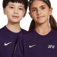 Nike Dri-FIT Kylian Mbappe Fußballoberteil Kinder violett/gold
