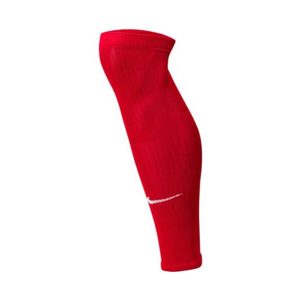 Nike Squad Sleeve Stutzen ohne Fuß rot