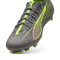 Puma Ultra 5 Pro FG/AG Fußballschuh grau/neongelb