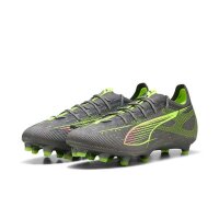 Puma Ultra 5 Pro FG/AG Fußballschuh grau/neongelb 39