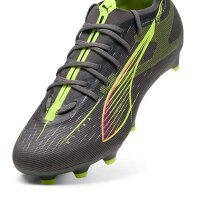 Puma Ultra 5 Pro FG/AG Kinderfußballschuh grau/neongelb 38