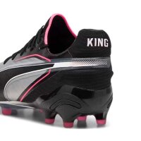 Puma King Ultimate FG/AG Fußballschuh silber/schwarz 45