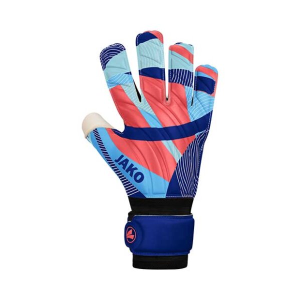 Jako River Basic RC Torwarthandschuhe blau/orange 10