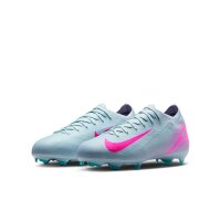 Nike Mercurial Air Zoom Vapor 16 Pro FG Kinderfußballschuh hellblau/pink