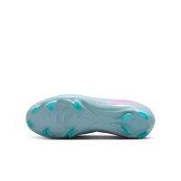 Nike Mercurial Air Zoom Vapor 16 Pro FG Kinderfußballschuh hellblau/pink 38