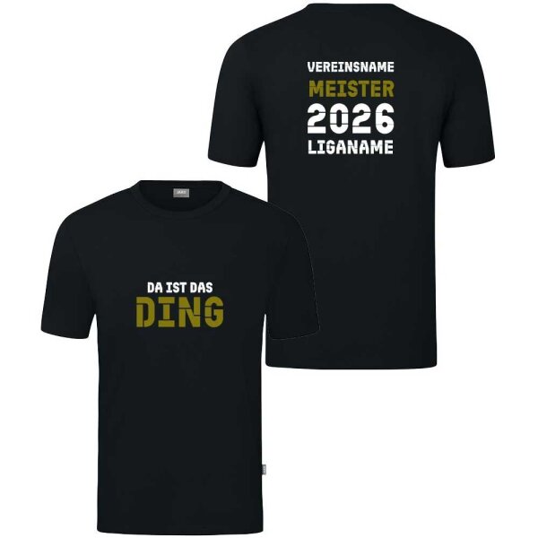 Meistershirt 2026 schwarz