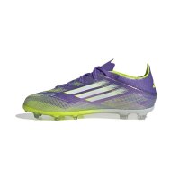 adidas F50 Elite FG Kinderfußballschuh violett/neongelb