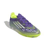 adidas F50 Elite FG Kinderfußballschuh violett/neongelb