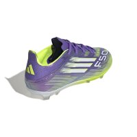 adidas F50 Elite FG Kinderfußballschuh violett/neongelb