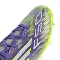 adidas F50 Elite FG Kinderfußballschuh violett/neongelb