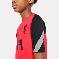Nike FC Liverpool Strike Kurzarm-Fußballoberteil Kinder rot