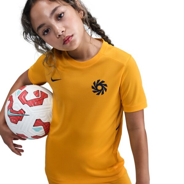 Nike Dri-FIT Erling Haaland Fußballoberteil Kinder orange/dunkelblau