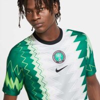 Nike NFF Nigeria Stadium Home Trikot 2020 weiß/grün