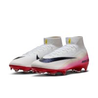Nike Mercurial Air Zoom Superfly 10 Elite LV8 FG Fußballschuh weiß/rot