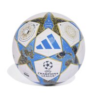 adidas UCL League Trainingsball weiß/gold