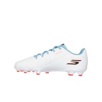 Skechers SKX 02 FG Kinderfußballschuh weiß/blau