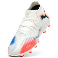 Puma Future 8 Pro FG/AG Kinderfußballschuh weiß/orange