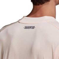 adidas FC Juventus Turin Kurzarm-Trainingsoberteil rosa