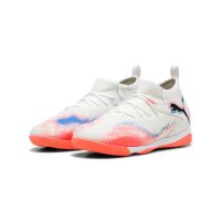 Puma Future 8 Match IT Kinderhallenschuh weiß/orange