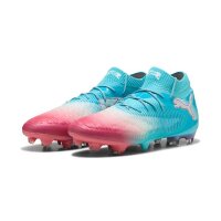 Puma Future 8 Ultimate Re-Charge FG Fußballschuh hellblau/pink