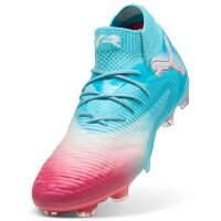Puma Future 8 Ultimate Re-Charge FG Fußballschuh hellblau/pink
