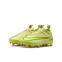 Nike Mercurial Air Zoom Vapor 16 Academy MG Kinderfußballschuh neongelb/orange