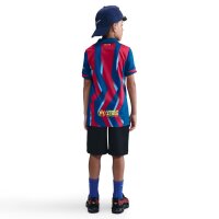 Nike FC Barcelona Stadium 4th Trikot 2025/26 Kinder blau/rot