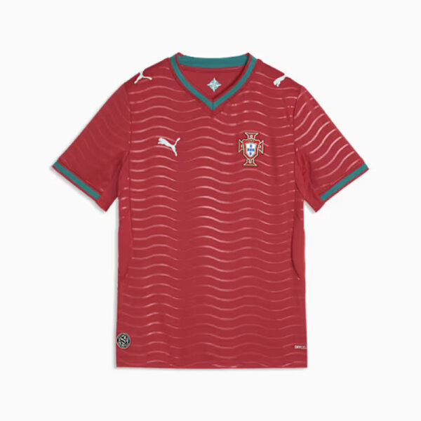 Puma Portugal WM2026 Heimtrikot Kinder rot/grün