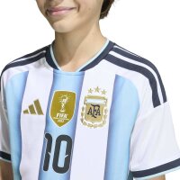adidas Argentinien Messi 10 Heimtrikot 2026 Kinder weiß/blau