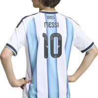 adidas Argentinien Messi 10 Heimtrikot 2026 Kinder weiß/blau