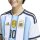 adidas Argentinien Messi 10 Heimtrikot 2026 Kinder weiß/blau